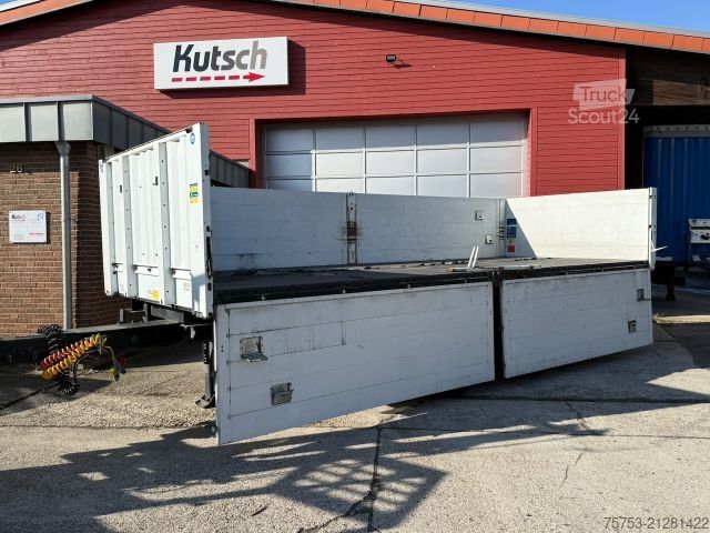 Remorque ouverte KRONE Tandem - Pritschen-Baustoff-Anhänger