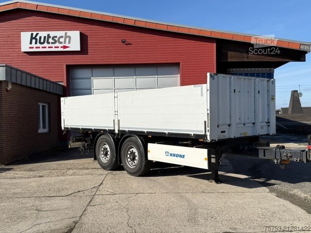 Remorque ouverte KRONE Tandem - Pritschen-Baustoff-Anhänger