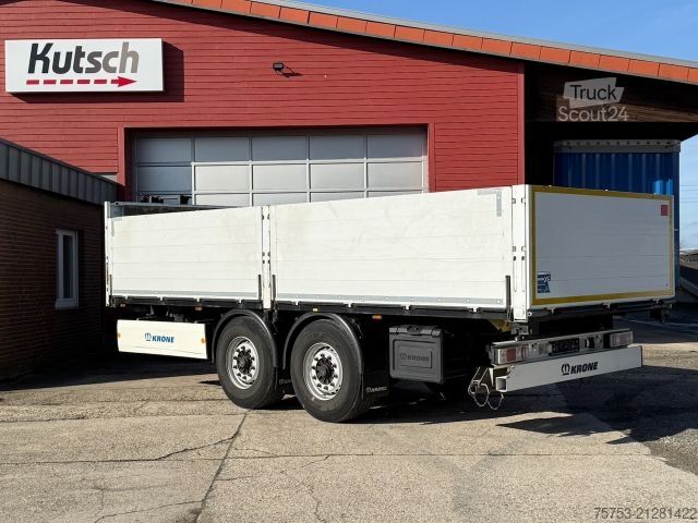 Remorque ouverte KRONE Tandem - Pritschen-Baustoff-Anhänger
