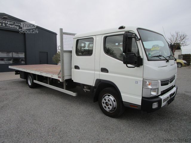 Car carrier van FUSO Canter 7C18 D*DOKA+KLIMA+Maschinentransporter*