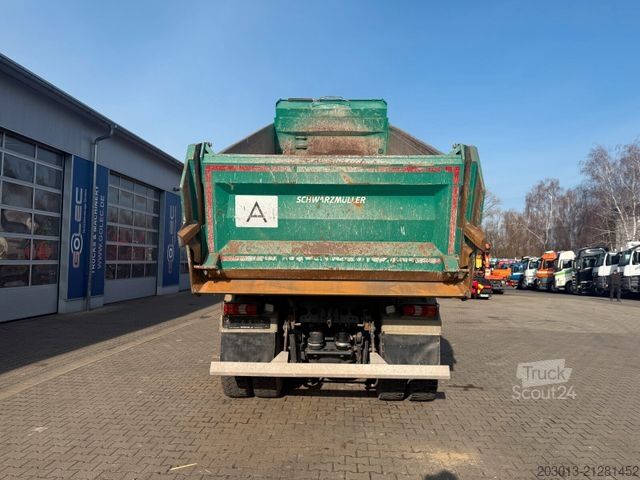 Kipper LKW MERCEDES-BENZ Arocs 4145 8X6 Kipper Schwarzmüller