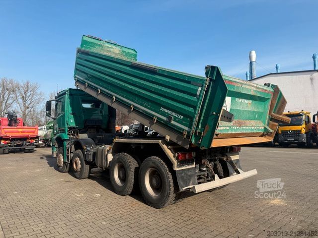 Kipper LKW MERCEDES-BENZ Arocs 4145 8X6 Kipper Schwarzmüller