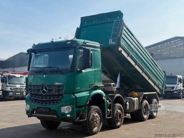 Kipper LKW MERCEDES-BENZ Arocs 4145 8X6 Kipper Schwarzmüller