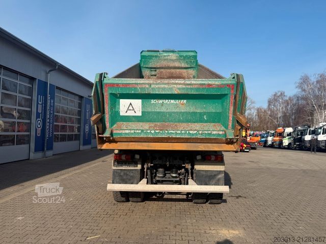 Camion-benne tricar MERCEDES-BENZ Arocs 4145 8X6 Kipper Schwarzmüller