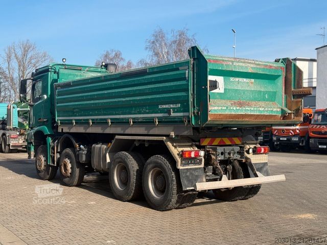 Dreiseitenkipper LKW MERCEDES-BENZ Arocs 4145 8X6 Kipper Schwarzmüller