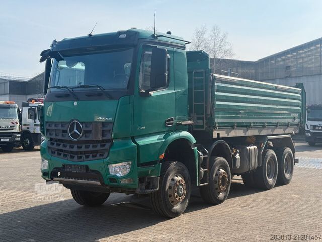 Dreiseitenkipper LKW MERCEDES-BENZ Arocs 4145 8X6 Kipper Schwarzmüller
