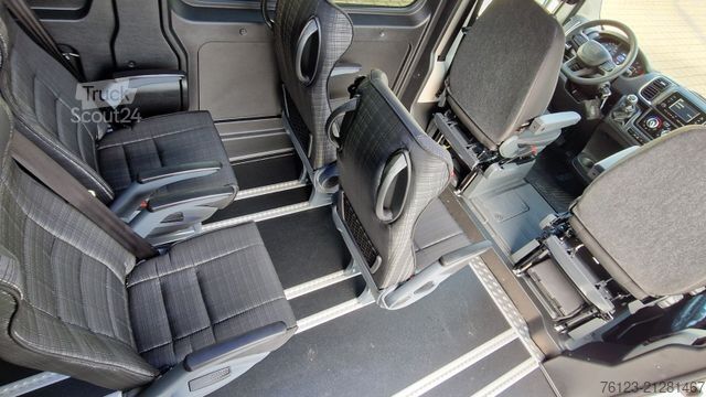 Minibus FIAT Opel Movano und Ducato Flexiboden 6 Schienen