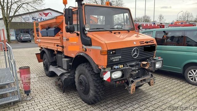 Trójstronna wywrotka UNIMOG U1650 1. Hand 40000KM Winterdienst