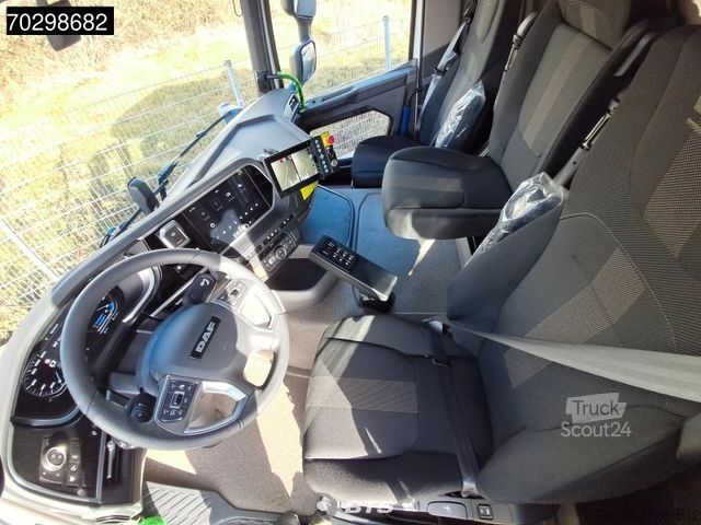 Camion à ordures DAF XD 340 6X2 FAN Day Cab - Olympus Hecklader 21W -