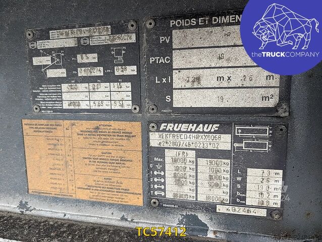 انزلاق القماش المشمع Fruehauf PLSC