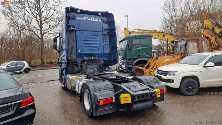 Ελκυστήρας μεγάλου όγκου Iveco AS440T Lowdeck Stralis 450 Euro 6 deutsches Fahrzeug 1. Hand
