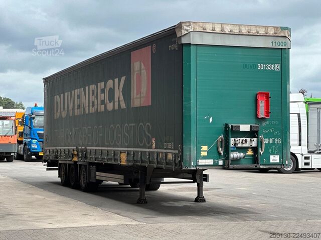 Отворено полуремарке с брезент SCHMITZ CARGOBULL SCB*S3T MegaTrailer Curtainsider Edscha