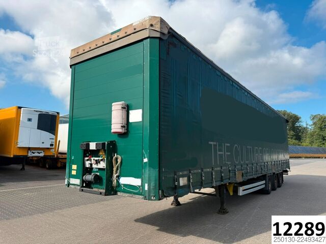 Отворено полуремарке с брезент SCHMITZ CARGOBULL SCB*S3T MegaTrailer Curtainsider Edscha