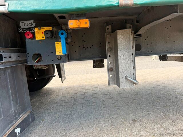 Отворено полуремарке с брезент SCHMITZ CARGOBULL SCB*S3T MegaTrailer Curtainsider Edscha