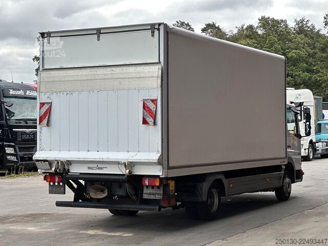Furgoneta caja MERCEDES-BENZ Atego 818 4x2 BB Spier Koffer & Palfinger LBW
