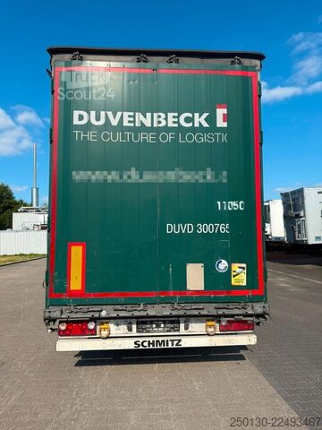 Naczepa otwarta z plandeką SCHMITZ CARGOBULL SCB*S3T MegaTrailer Curtainsider Edscha