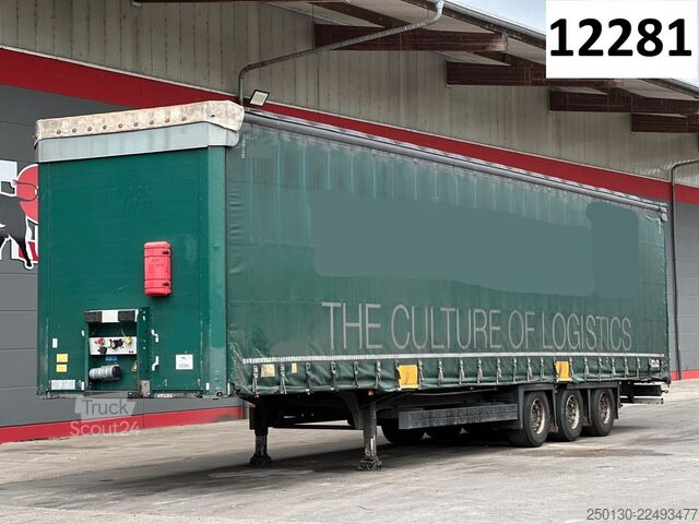 Naczepa otwarta z plandeką SCHMITZ CARGOBULL SCB*S3T MegaTrailer Curtainsider Edscha
