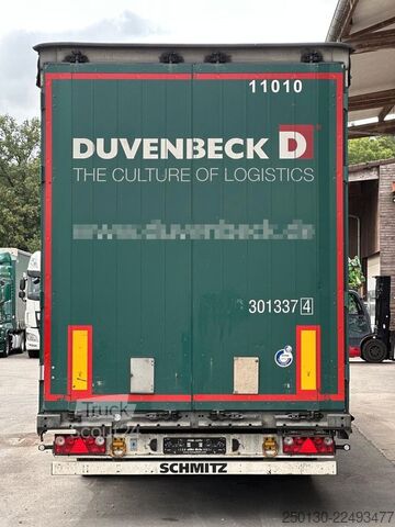 Naczepa otwarta z plandeką SCHMITZ CARGOBULL SCB*S3T MegaTrailer Curtainsider Edscha