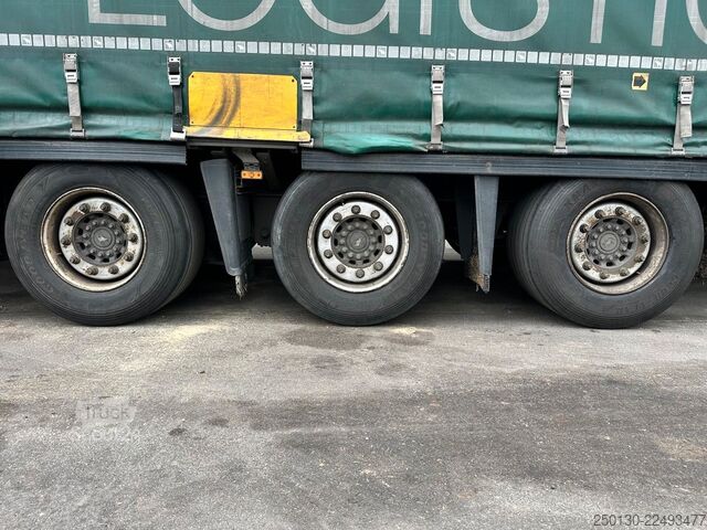 Naczepa otwarta z plandeką SCHMITZ CARGOBULL SCB*S3T MegaTrailer Curtainsider Edscha