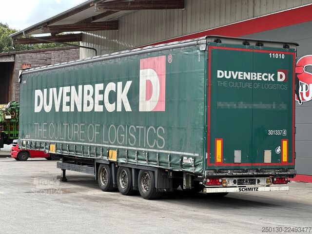 Naczepa otwarta z plandeką SCHMITZ CARGOBULL SCB*S3T MegaTrailer Curtainsider Edscha