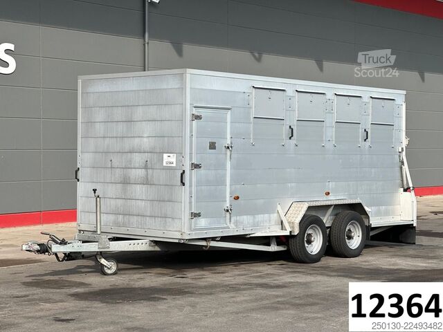 Przyczepa samochodowa BLOMERT V35  Tandem Viehtransport Anhänger  ALU