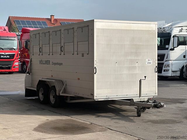 Przyczepa samochodowa BLOMERT V35  Tandem Viehtransport Anhänger  ALU
