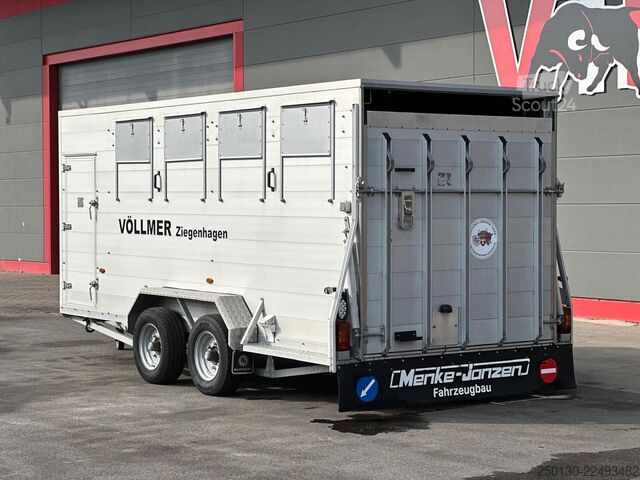 Przyczepa samochodowa BLOMERT V35  Tandem Viehtransport Anhänger  ALU