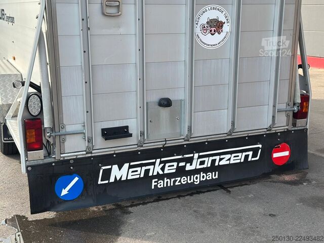 Przyczepa samochodowa BLOMERT V35  Tandem Viehtransport Anhänger  ALU