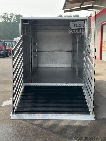 Przyczepa samochodowa BLOMERT V35  Tandem Viehtransport Anhänger  ALU