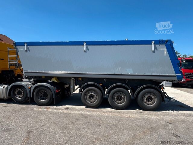 Полуремарке самосвал SCHMITZ CARGOBULL SKI 24 SL7,2 Alukastenmulde Okulanauskleidung