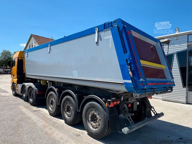 Полуремарке самосвал SCHMITZ CARGOBULL SKI 24 SL7,2 Alukastenmulde Okulanauskleidung