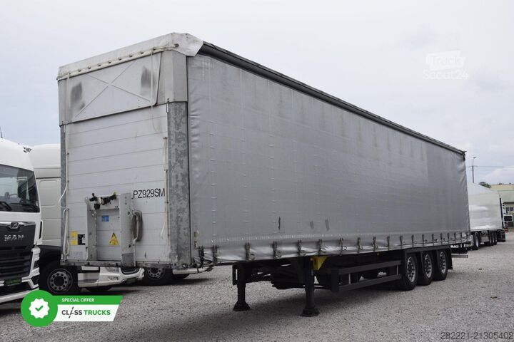 åben sættevogn med presenning SCHMITZ CARGOBULL SCS24/L Varios