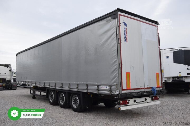 åben sættevogn med presenning SCHMITZ CARGOBULL SCS24/L Varios