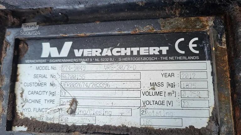 Pinça de seleção Verachtert VRG 30/2D – CW40