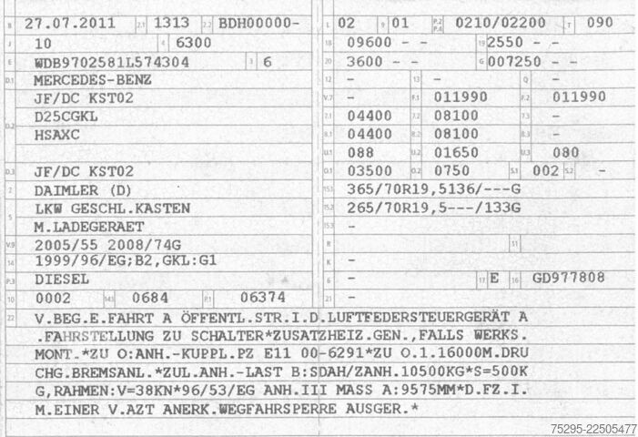 Veicolo commerciale Mercedes-Benz Atego 1229 Koffer großesHaus Klima StHz AHK LBW