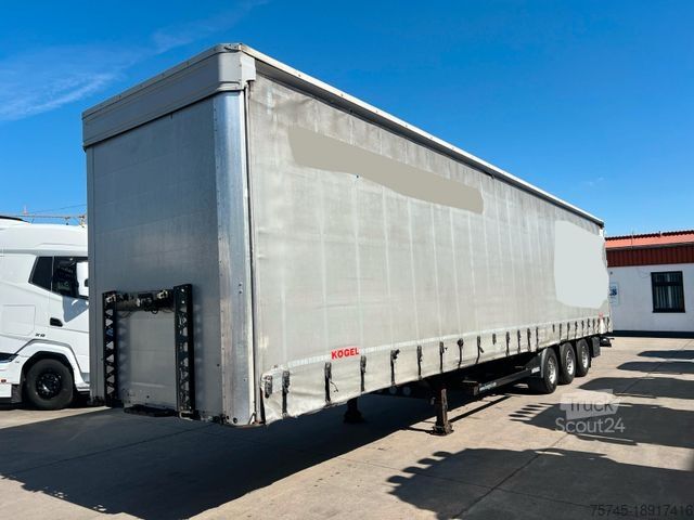 Ανοιχτό ημιρυμουλκούμενο με μουσαμά KÖGEL S24-1 * . * SEITENPLANEN * BPW * MEGA *