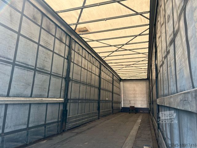 Ανοιχτό ημιρυμουλκούμενο με μουσαμά KÖGEL S24-1 * . * SEITENPLANEN * BPW * MEGA *