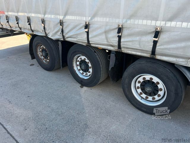 Ανοιχτό ημιρυμουλκούμενο με μουσαμά KÖGEL S24-1 * . * SEITENPLANEN * BPW * MEGA *