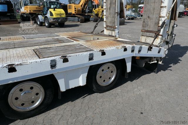 Zema kravnes piekabe ZANDT AT-P300, Hydr. Rampen, 30to., 3-Achser