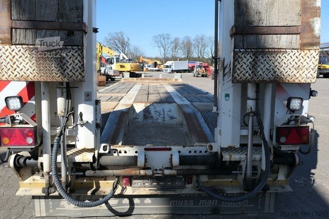 Zema kravnes piekabe ZANDT AT-P300, Hydr. Rampen, 30to., 3-Achser