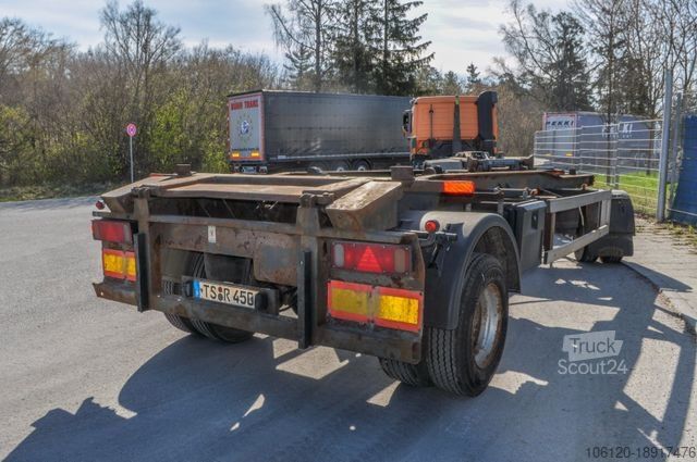 Afzetcontainer-aanhangwagen MEILLER HKM G18SZL 5,0 Abrollanhänger