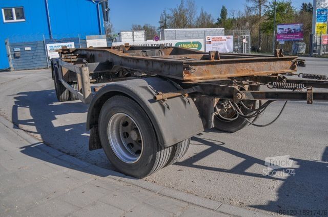 Afzetcontainer-aanhangwagen MEILLER HKM G18SZL 5,0 Abrollanhänger