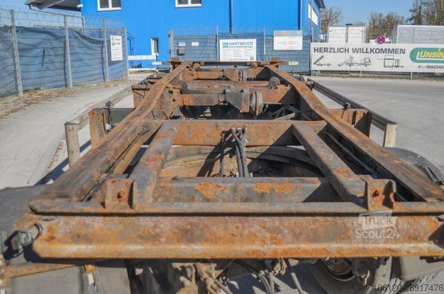 Afzetcontainer-aanhangwagen MEILLER HKM G18SZL 5,0 Abrollanhänger