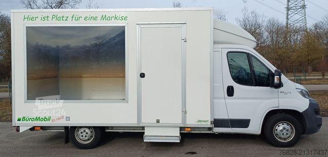 Furgoneta FIAT Ducato Messefahrzeug / Mobiles Büro / Office