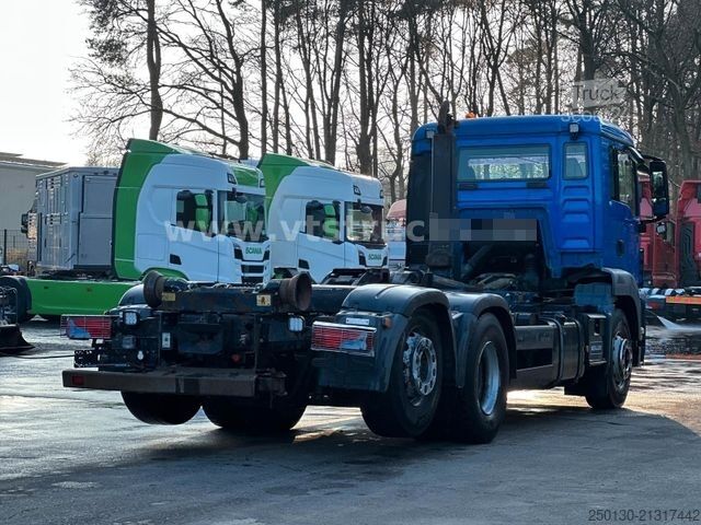 Haakarm vrachtwagen MAN TGS 26.480 BL 6x2 MEILLER RK 20.65 AK