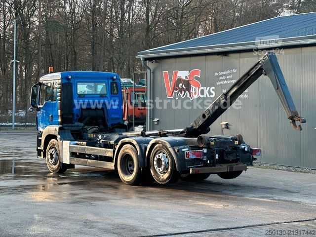 Haakarm vrachtwagen MAN TGS 26.480 BL 6x2 MEILLER RK 20.65 AK