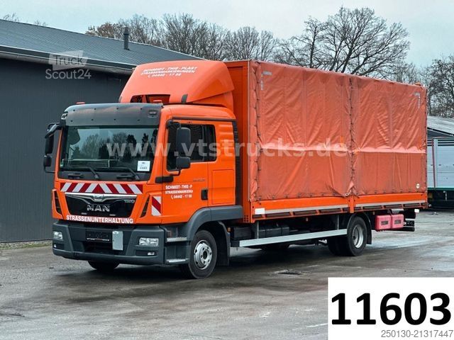 Gardinsidet varebil MAN TGL 10.250 4x2 BL  Stürenberg Plane & Spriegel