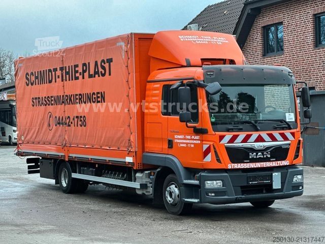 Gardinsidet varebil MAN TGL 10.250 4x2 BL  Stürenberg Plane & Spriegel