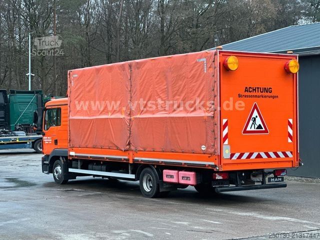 Gardinsidet varebil MAN TGL 10.250 4x2 BL  Stürenberg Plane & Spriegel