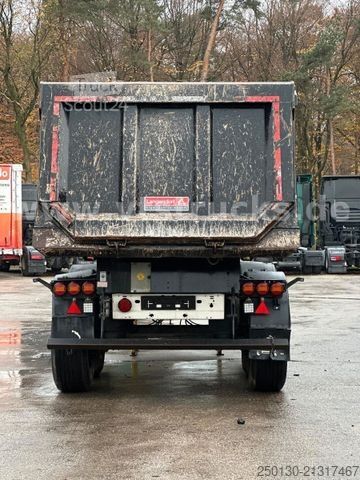 Naczepa wywrotka LANGENDORF SKS-HS 24/30 Kippmulde 25m³ / Stahl/ Liftachse/